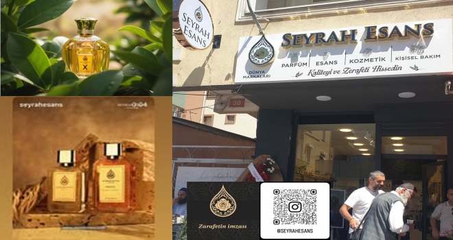 SEYRAH ESANS MAĞAZASI AÇILDI