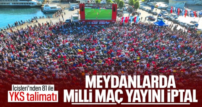 İçişleri Bakanlığı'ndan 81 ile