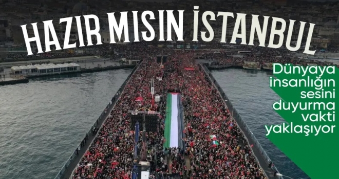 1 Ocak'ta Galata'da Gazze yürüyüşü: Milyonlar İsrail'in katliamına 'dur' diyecek