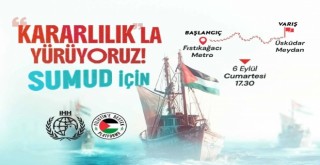 Üsküdar'da Sumud Filosu'na ve Gazze'ye destek yürüyüşü düzenlenecek