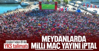 İçişleri Bakanlığı'ndan 81 ile