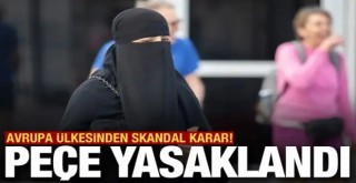 Kafir Portekiz Yönetimi  Peçe'yi yasakladı